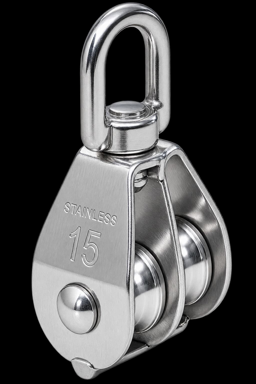 Pulley Swivel Double Wheel