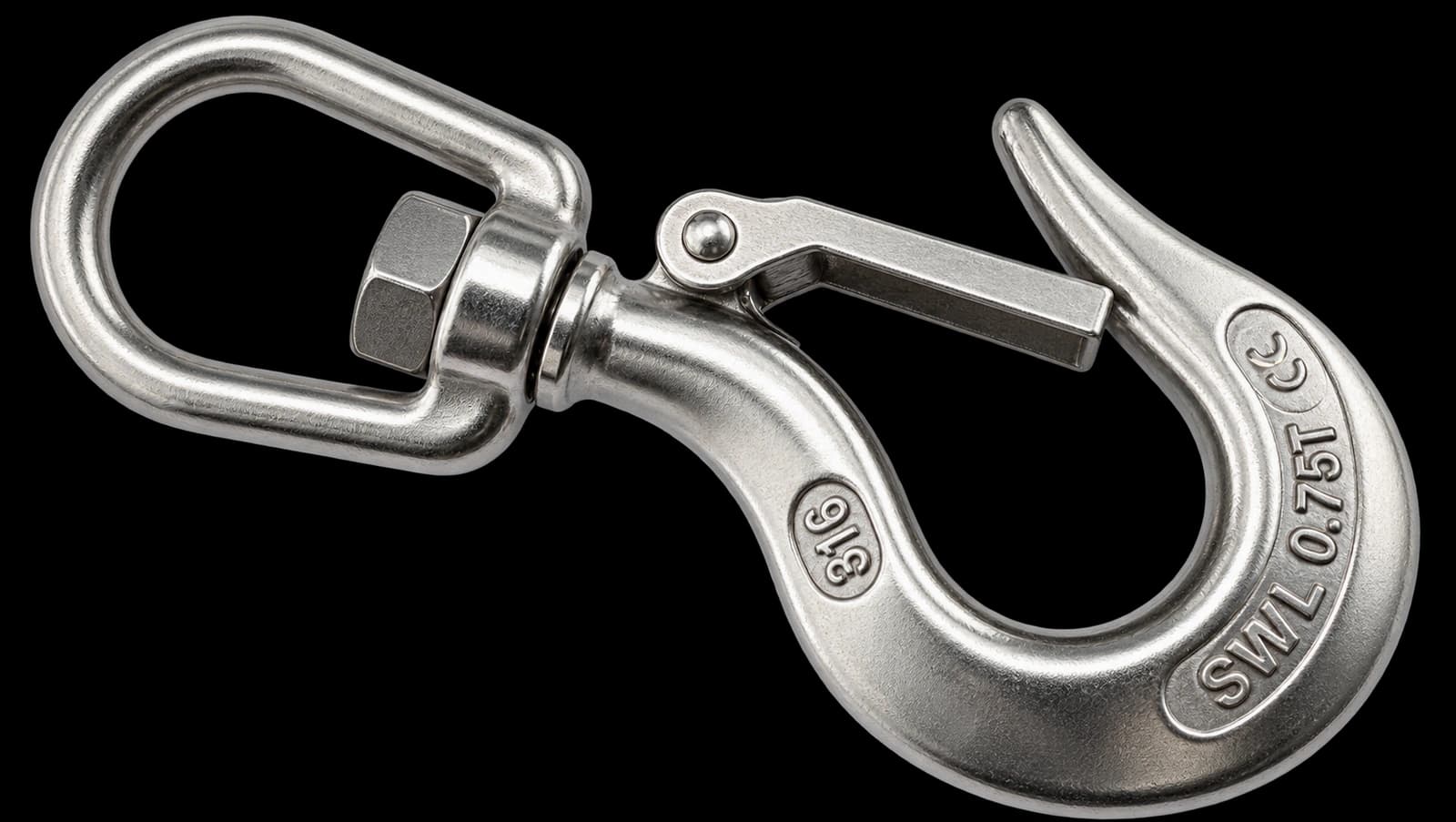 SS Cargo Hook Swivel