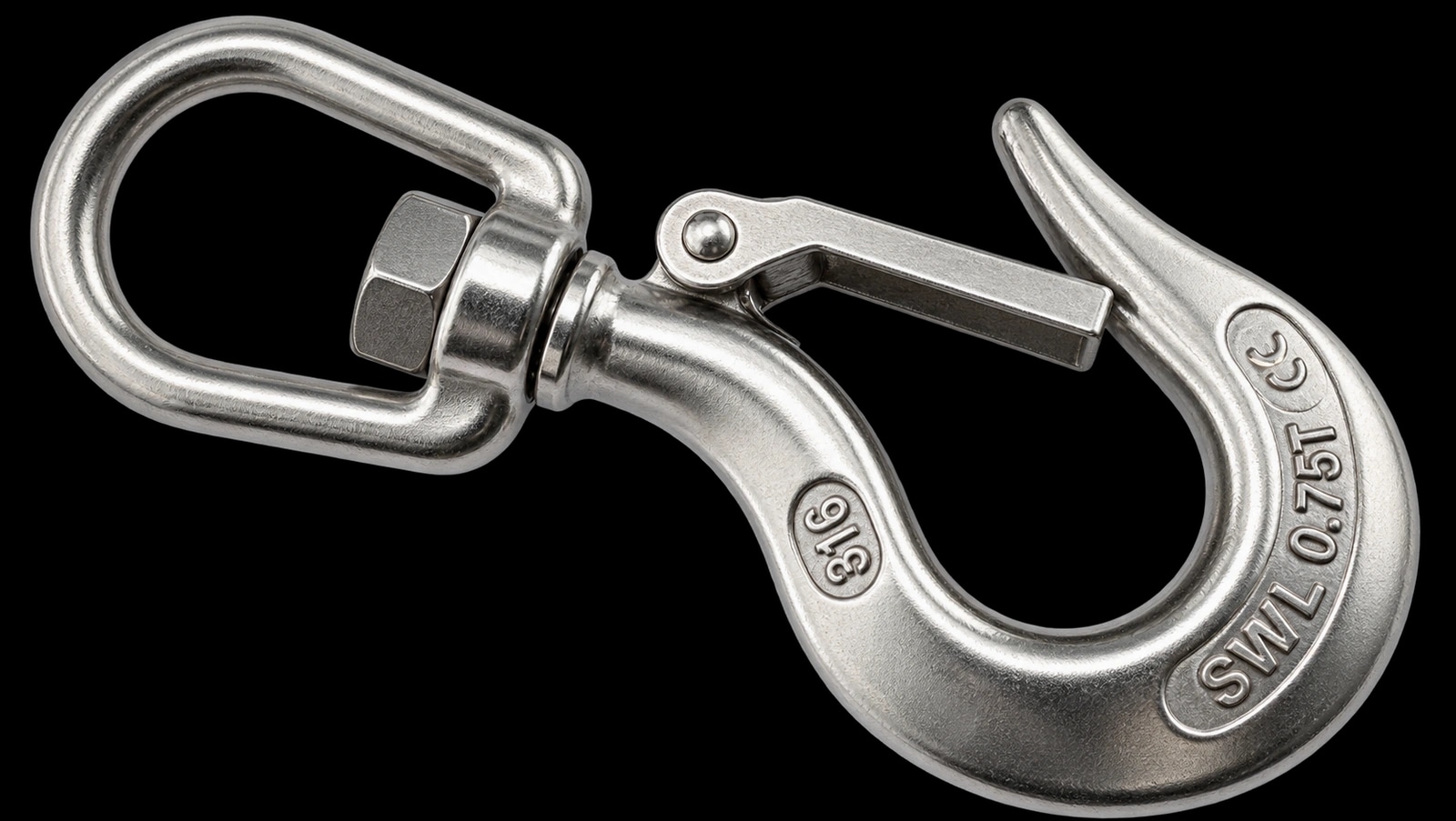 SS Cargo Hook Swivel